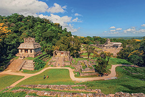 mexique chiapas ruines mayas de palenque  fo